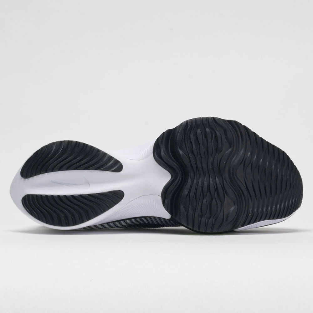 Nike Air Zoom Tempo Next% Men's Black/White/Volt 4 Nike Air Zoom Tempo Next% Men's Black/White/Volt - Image 4