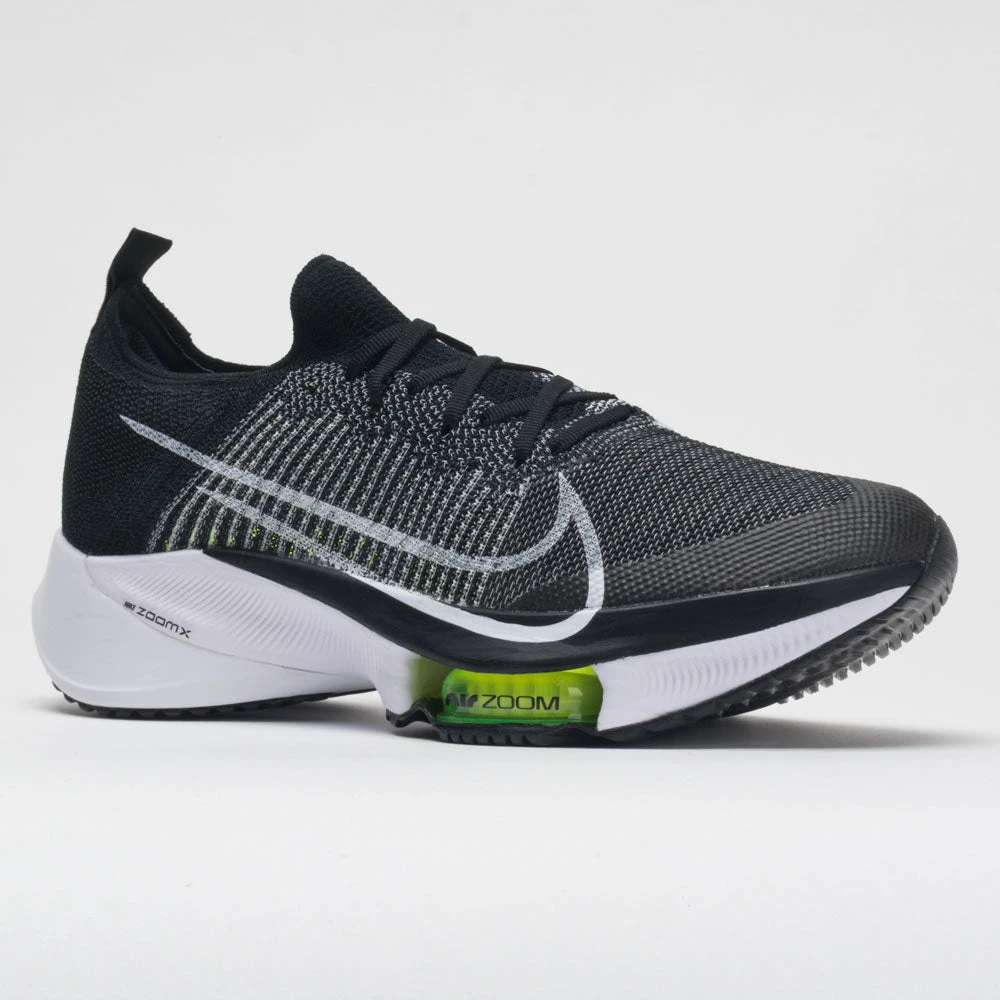 Nike Air Zoom Tempo Next% Men's Black/White/Volt 5 Nike Air Zoom Tempo Next% Men's Black/White/Volt - Image 5