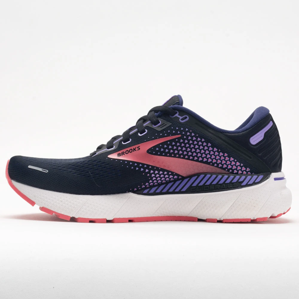 Brooks Adrenaline GTS 22 Women's Black/Purple/Coral 2 Brooks Adrenaline GTS 22 Women's Black/Purple/Coral - Image 2