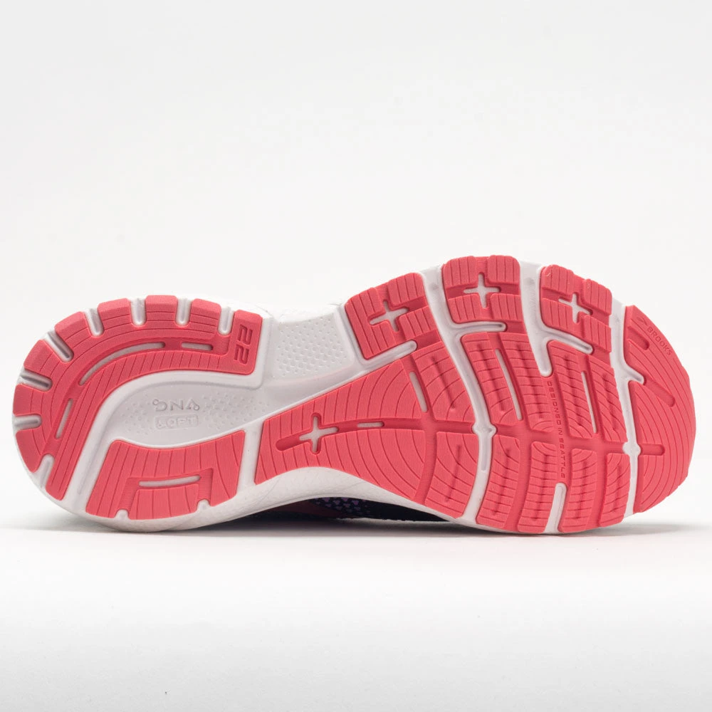 Brooks Adrenaline GTS 22 Women's Black/Purple/Coral 4 Brooks Adrenaline GTS 22 Women's Black/Purple/Coral - Image 4