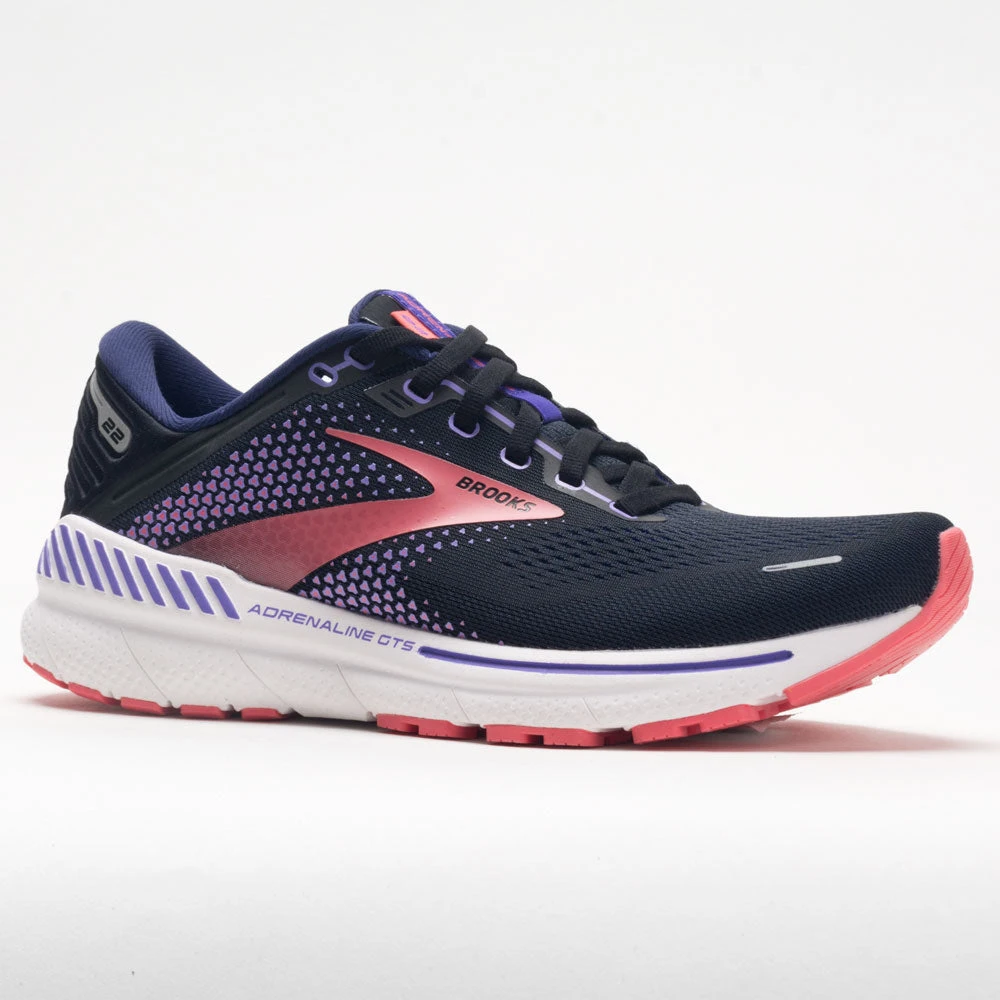 Brooks Adrenaline GTS 22 Women's Black/Purple/Coral 5 Brooks Adrenaline GTS 22 Women's Black/Purple/Coral - Image 5