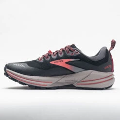 Brooks Cascadia 16 GTX Women's Black/Blackened Pearl/Coral -Brooks Store 047331 1