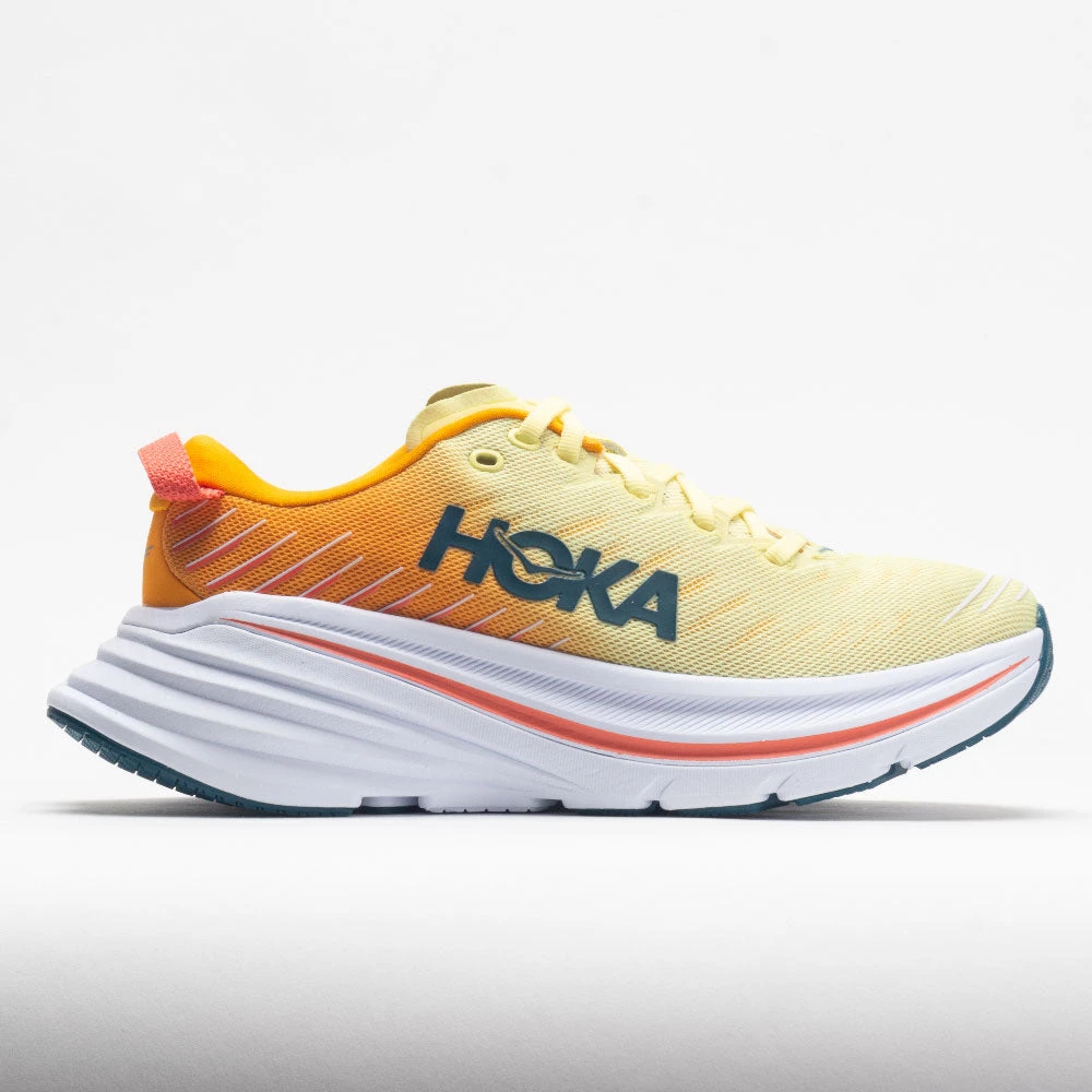 HOKA Bondi X Women's Yellow Pear/Radiant Yellow 1 HOKA Bondi X Women's Yellow Pear/Radiant Yellow