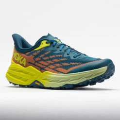HOKA Speedgoat 5 Men's Blue Coral/Evening Primrose -Brooks Store 047736 5