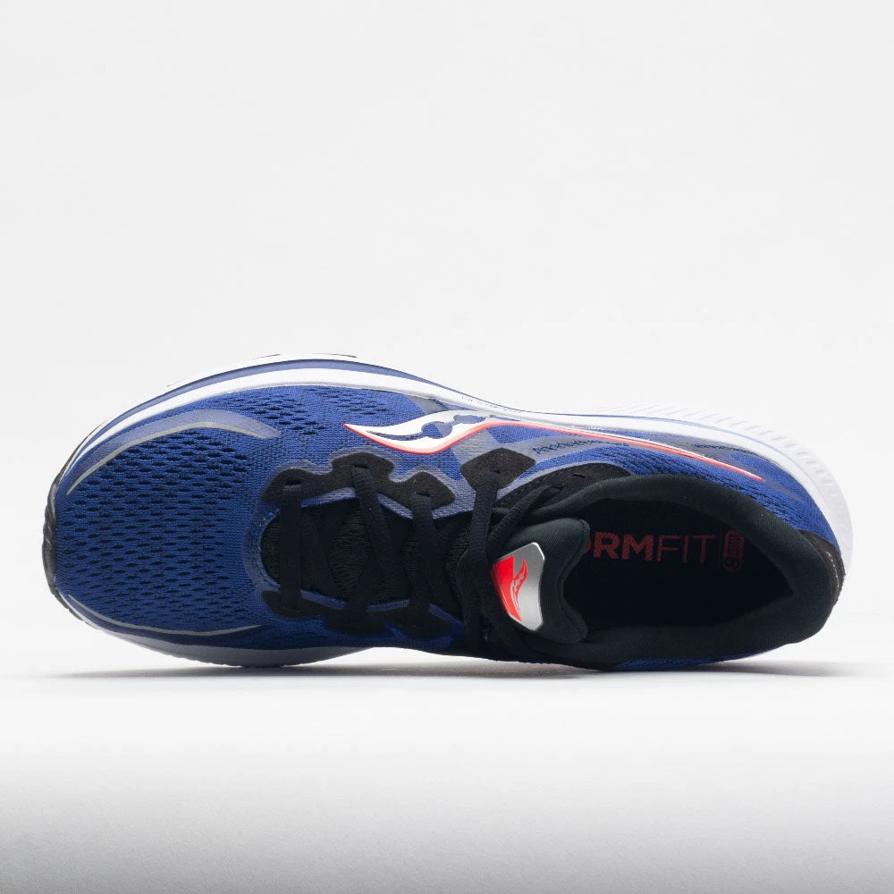 Saucony Omni 20 Men's Sapphire/VIZI Red 3 Saucony Omni 20 Men's Sapphire/VIZI Red - Image 3