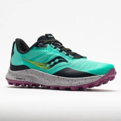 Saucony Peregrine 12 Women's Cool Mint/Acid -Brooks Store 048046 5