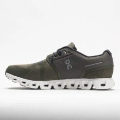 On Running On Cloud 5 Men's Olive/White -Brooks Store 048075 1