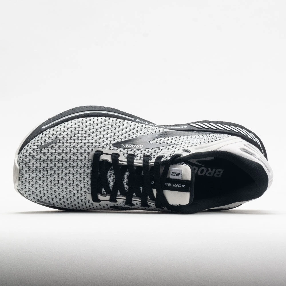 Brooks Adrenaline GTS 22 Women's White/Grey/Black 3 Brooks Adrenaline GTS 22 Women's White/Grey/Black - Image 3