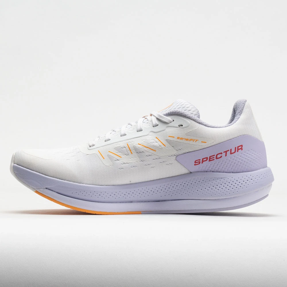 Salomon Spectur Women's White/Purple Heather/Blazing Orange 2 Salomon Spectur Women's White/Purple Heather/Blazing Orange - Image 2