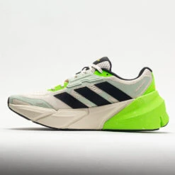 Adidas AdiSTAR Men's Chalk White/Black/Solar Green -Brooks Store 048485 1