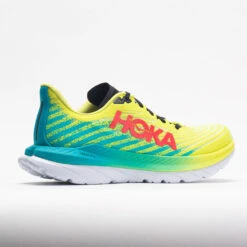 HOKA Mach 5 Women's Evening Primrose/Scuba Blue -Brooks Store 048629 6