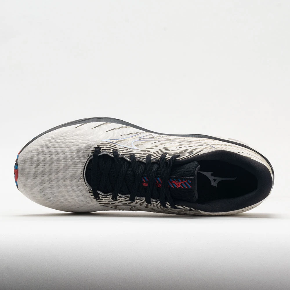 Mizuno Wave Rider 26 Mesh Men's Snow White 3 Mizuno Wave Rider 26 Mesh Men's Snow White - Image 3