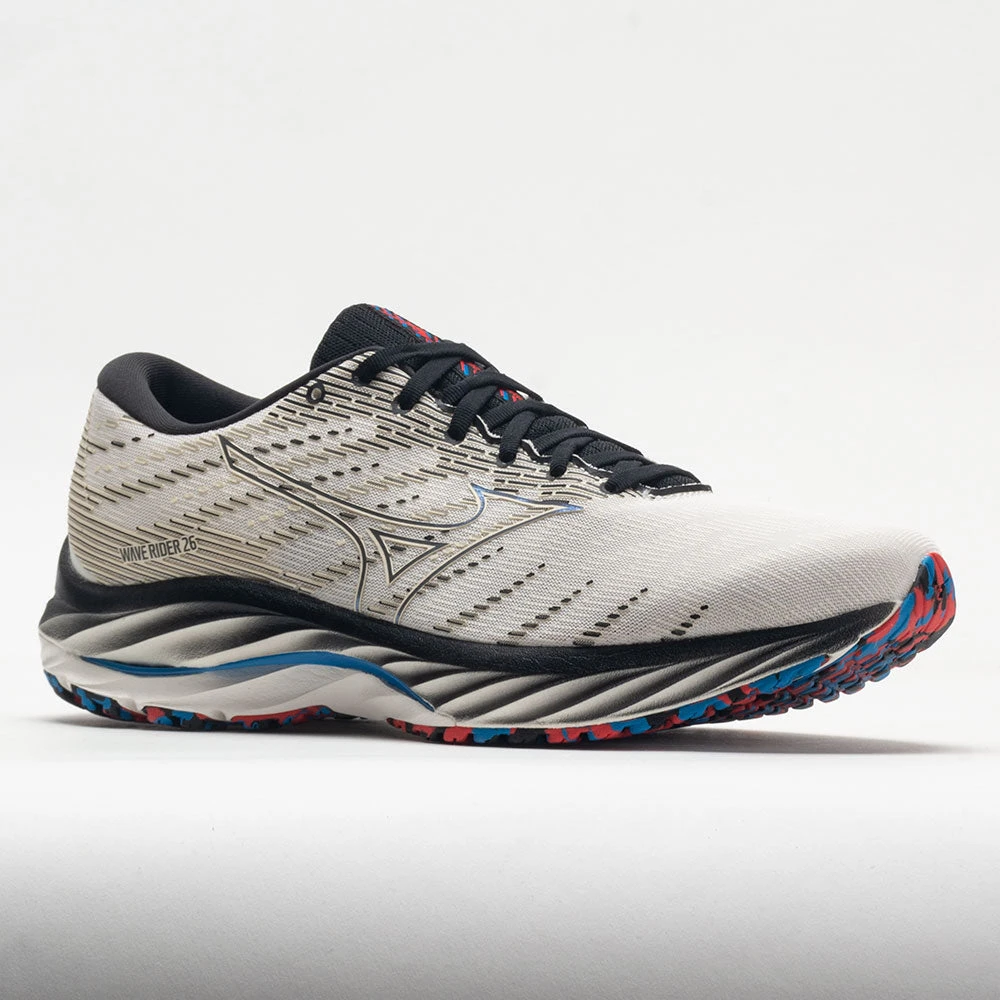 Mizuno Wave Rider 26 Mesh Men's Snow White 5 Mizuno Wave Rider 26 Mesh Men's Snow White - Image 5