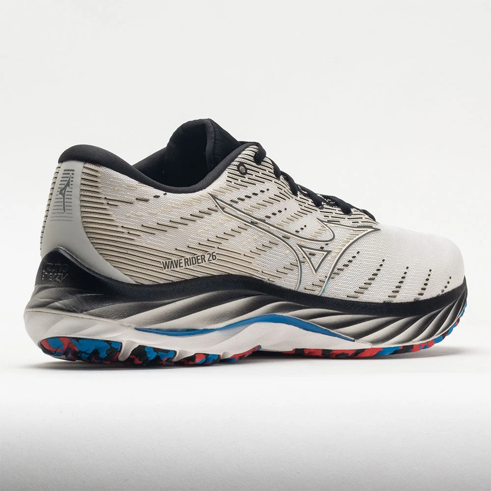 Mizuno Wave Rider 26 Mesh Men's Snow White 6 Mizuno Wave Rider 26 Mesh Men's Snow White - Image 6