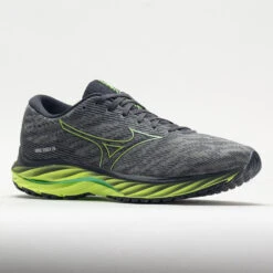 Mizuno Wave Rider 26 Mesh Men's Ultimate Grey/Neo Lime -Brooks Store 048655 5