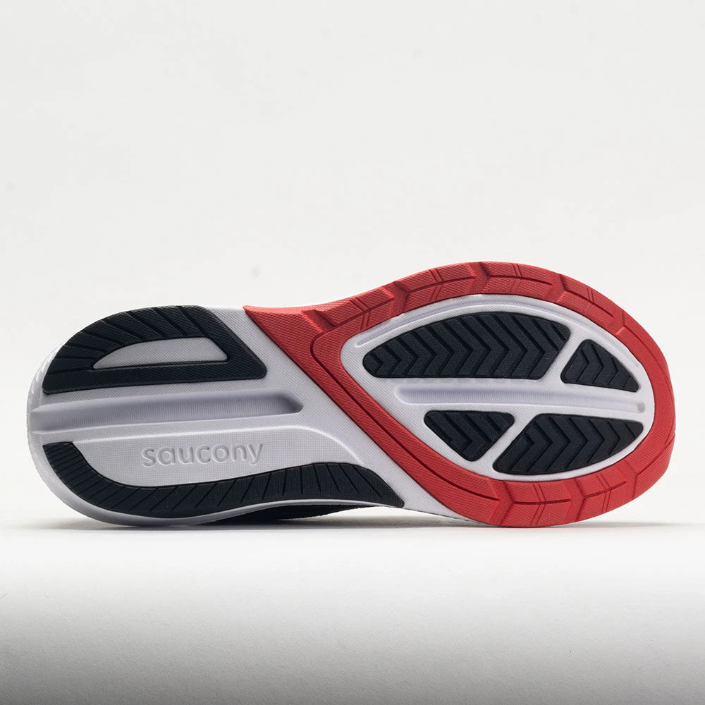 Saucony Echelon 9 Men's Charcoal/Red Sky 4 Saucony Echelon 9 Men's Charcoal/Red Sky - Image 4