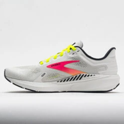 Brooks Launch GTS 9 Men's White/Pink/Nightlife -Brooks Store 048977 1
