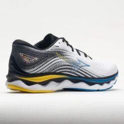 Mizuno Wave Sky 6 Men's White/Cyber Yellow -Brooks Store 049115 6