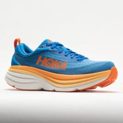 HOKA Bondi 8 Men's Coastal Sky/Vibrant Orange -Brooks Store 049225 5