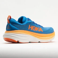 HOKA Bondi 8 Men's Coastal Sky/Vibrant Orange -Brooks Store 049225 6