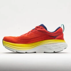 HOKA Bondi 8 Men's Red Alert/Flame -Brooks Store 049229 1