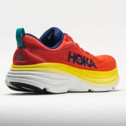 HOKA Bondi 8 Men's Red Alert/Flame -Brooks Store 049229 6