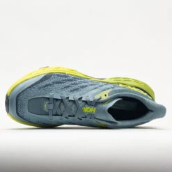 HOKA Speedgoat 5 Men's Stone Blue/Dark Citron -Brooks Store 049271 2