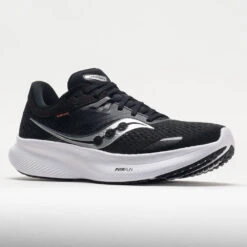 Saucony Ride 16 Men's Black/White -Brooks Store 049344 5