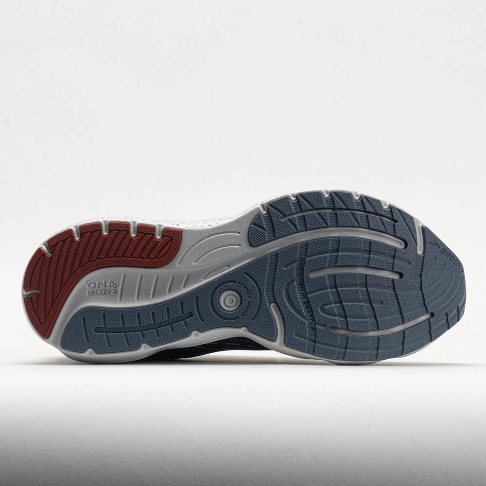 Brooks Glycerin 20 Men's Grey/Chili Oil/Orange 4 Brooks Glycerin 20 Men's Grey/Chili Oil/Orange - Image 4