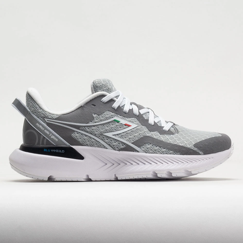 Diadora Mythos Blushield Volo 3 Women's Silver/White 1 Diadora Mythos Blushield Volo 3 Women's Silver/White