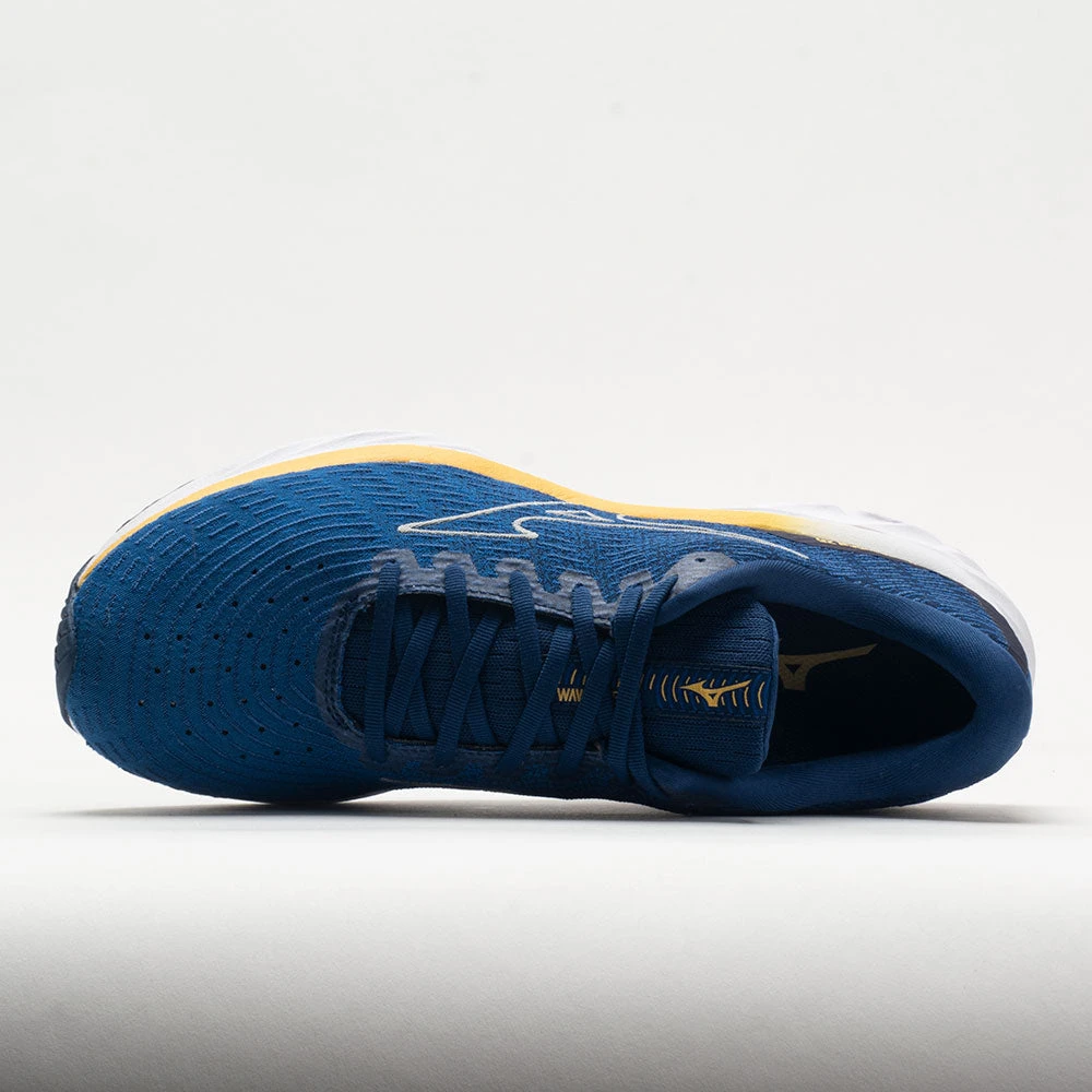 Mizuno Wave Rider 26 Mesh Men's Snorkel Blue/Vaporous Grey 3 Mizuno Wave Rider 26 Mesh Men's Snorkel Blue/Vaporous Grey - Image 3