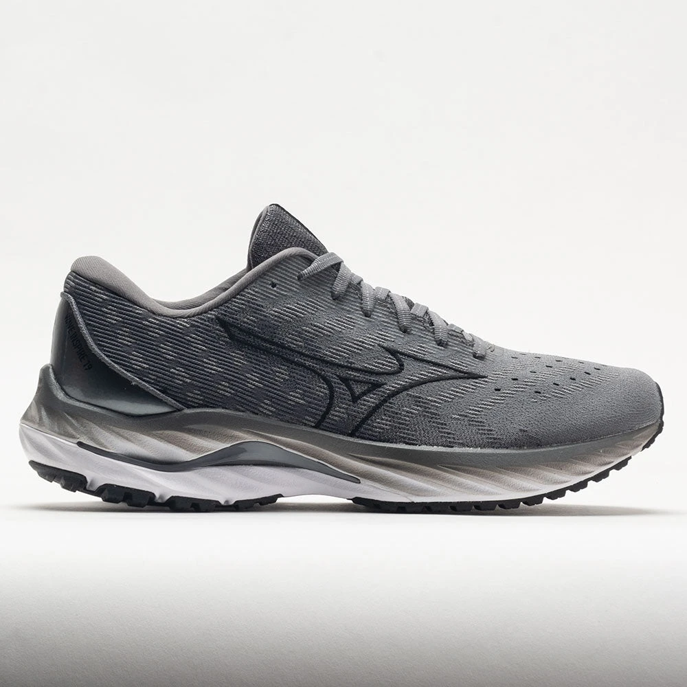 Mizuno Wave Inspire 19 Knit Men's Ultimate Grey/Black 1 Mizuno Wave Inspire 19 Knit Men's Ultimate Grey/Black