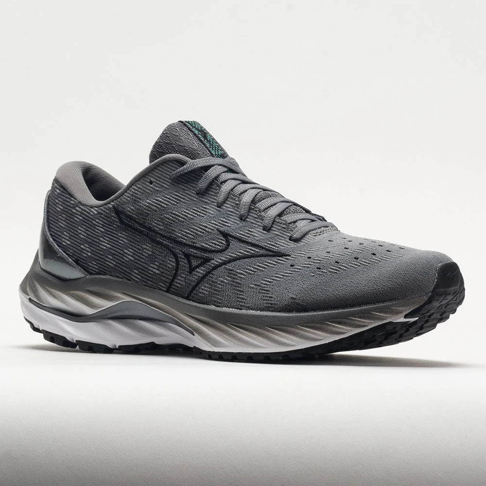 Mizuno Wave Inspire 19 Knit Men's Ultimate Grey/Black 5 Mizuno Wave Inspire 19 Knit Men's Ultimate Grey/Black - Image 5