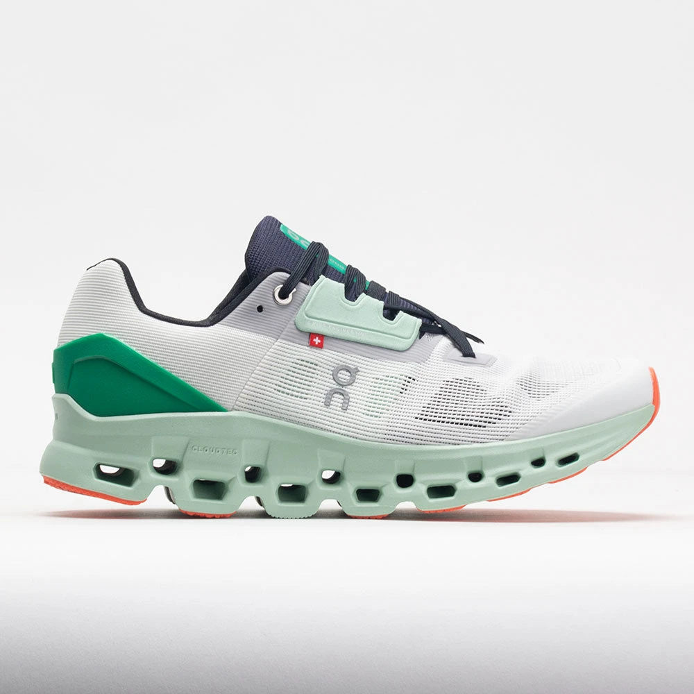 On Running On Cloudstratus Men's Undyed White/Creek 1 On Running On Cloudstratus Men's Undyed White/Creek