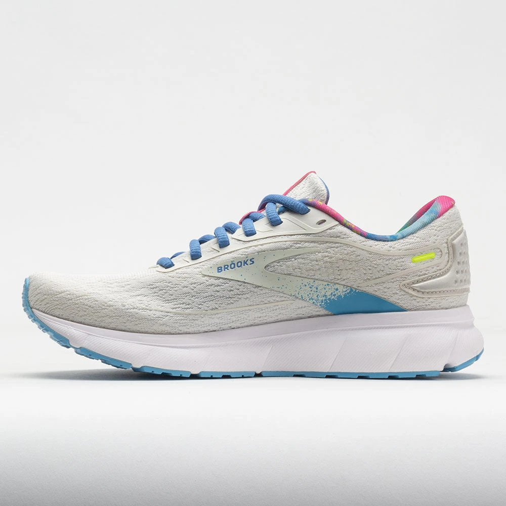 Brooks Trace 2 Women's White/Gray/Alaskan Blue 2 Brooks Trace 2 Women's White/Gray/Alaskan Blue - Image 2