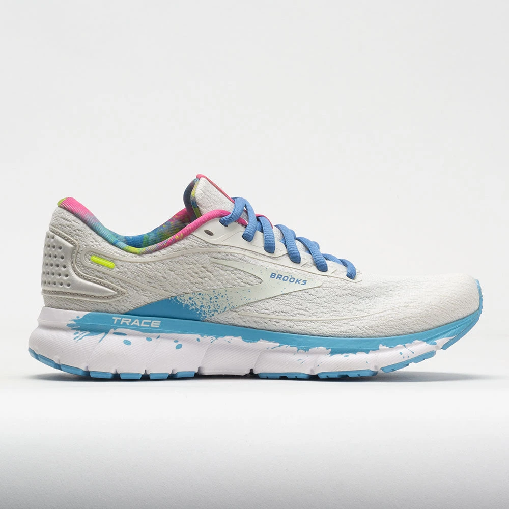 Brooks Trace 2 Women's White/Gray/Alaskan Blue 1 Brooks Trace 2 Women's White/Gray/Alaskan Blue
