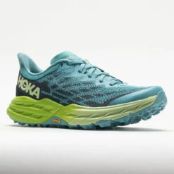 HOKA Speedgoat 5 Women's Coastal Shade/Green Glow -Brooks Store 049967 5