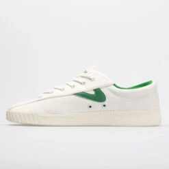 Tretorn Nylite Plus Canvas Women's Vintage White/Green -Brooks Store 114564 1