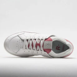 On Running On The Roger Clubhouse Women's White/Rosewood -Brooks Store 116860 2