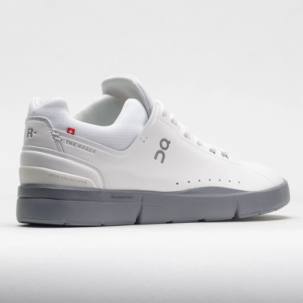 On Running On The Roger Advantage Men's White/Alloy 6 On Running On The Roger Advantage Men's White/Alloy - Image 6