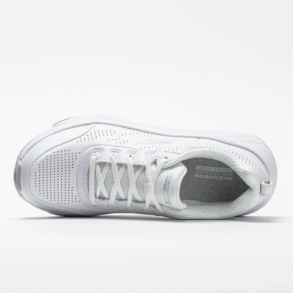 Skechers Max Cushioning Elite Women's White/Silver 3 Skechers Max Cushioning Elite Women's White/Silver - Image 3
