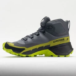 Salomon Cross Hike 2 Mid GTX Men's Quiet Shade/Acid Lime 7 Salomon Cross Hike 2 Mid GTX Men's Quiet Shade/Acid Lime -Brooks Store 631364 1